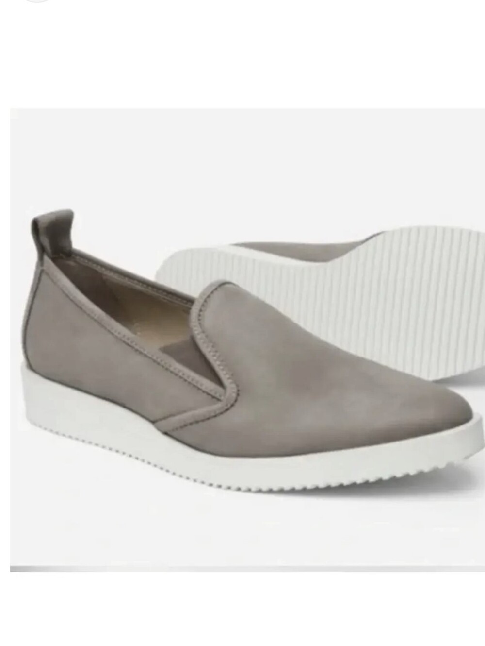 Everlane Women's Slip-On Casual Sneaker Street Shoes in Taupe 9.5 EUC Italy